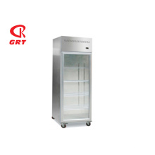 Upright Solid Door Kitchen Refrigerator Refrigeration Equipment (GRT-dB-420FB)